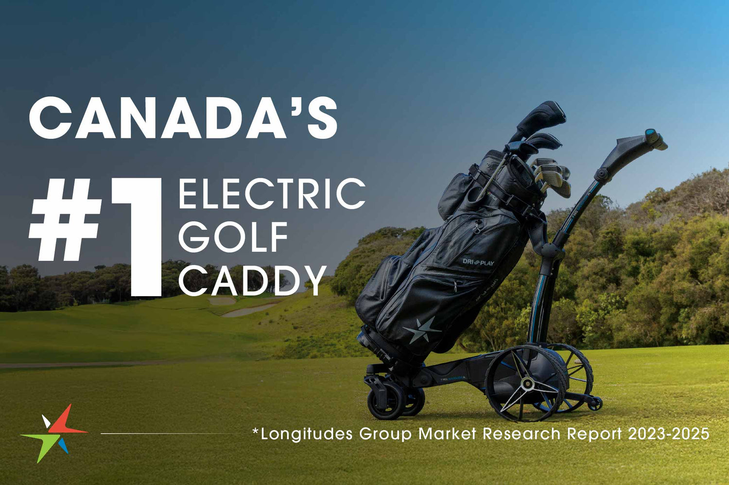 MGI Golf Confirmed as No. 1 Electric Caddy Brand in Canada
