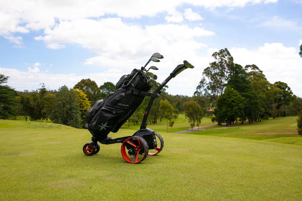 Zip Series Electric Caddies, ideal for cart bags