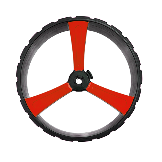 ZIP X3 REAR WHEEL 15MM AXLE - BLACK RIGHT