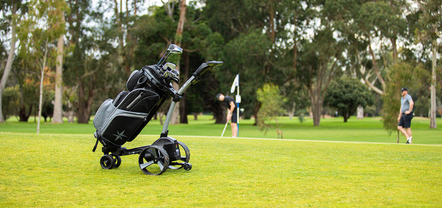 Zip Series Electric Caddies, ideal for cart bags