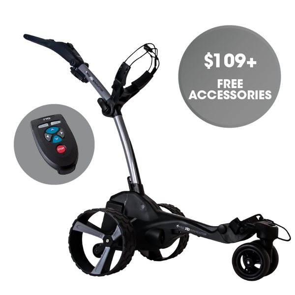 Navigator quad electric push cart new arrivals