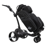 lite play cart bag on zip navigator electric golf cart right 45 profile black