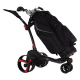 zip x3 electric caddy with bag black